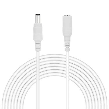 Imagem de BOAVISION Cabo De Extensão Dc 12V, 2,1 Mm X 5,5 Compatível Com Adaptador Fonte Alimentação, Para Câmera Ip Segurança Wi-Fi