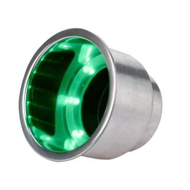 Imagem de Porta Copos Com Iluminação de embutir Para Lancha 12V Led - Abrolhos N