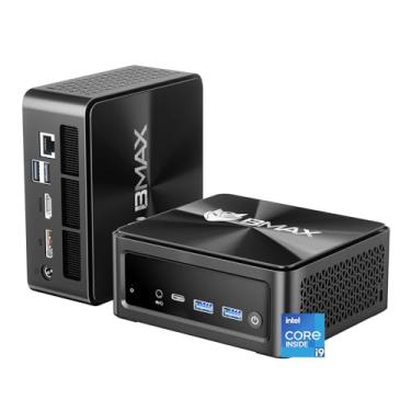 Imagem de Bmax Mini PC B9 Power Intel Core i9-12900HK (até 5.0GHz,14C/20T) 32GB LPDDR5/1TB NVMe SSD Mini Desktop WiFi6 BT5.2 Mini Computador DP/Tipo-C/HDMI Tela Tripla 4K/60Hz