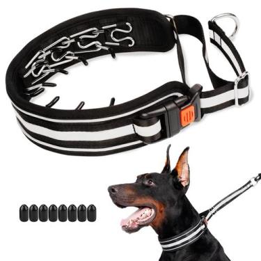 Imagem de Coleira para cães Mayerzon Martingale No Pull Reflective L Black
