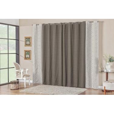 Imagem de Cortina Provence - Casa Artuz, 3m, Chumbo