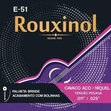 Imagem de Encordoamento Rouxinol E-51 Para Cavaquinho em Níquel - Calibre .011 -