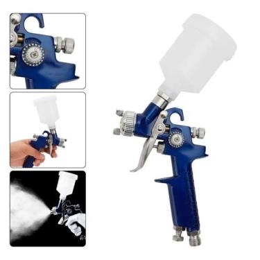 Imagem de Pistola Pulverizadora 600Ml Para Pintura De Parede E Arte - Compressor