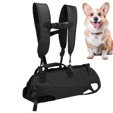 Imagem de Sling Canino Para Corte de Unhas - Peitoral Ajustável e Respirável Para Transporte de Cães,Sling Multifuncional Para Animais de Estimação em Resgate Escadas Idosos Tratamento Caminhadas Veterinário Pa