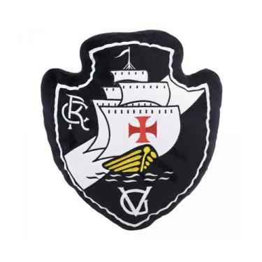 Imagem de Almofada Brasão Vasco da Gama  Conforto e Orgulho Cruzmaltino na Sua D
