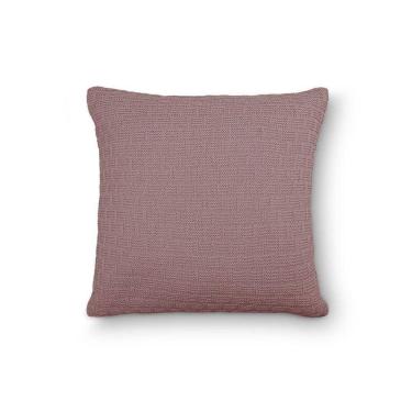 Imagem de Capa De Almofada Decorativa Tricot Golden Com Zíper Rosa Místico