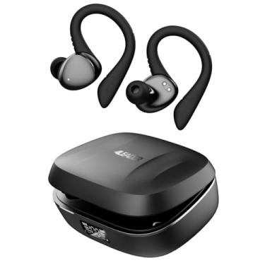 Imagem de Fone Bluetooth Sem Fio 4Leader – Esportivo, À Prova D’água, Grave Potente, 20h Bateria, Microfone, Fone de Ouvido para Academia e Treino, Garantia Brasil