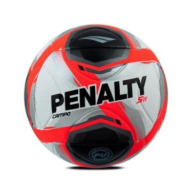 Imagem de Bola de Futebol de Campo Penalty S11 R2 XXV, Branco, Laranja, U