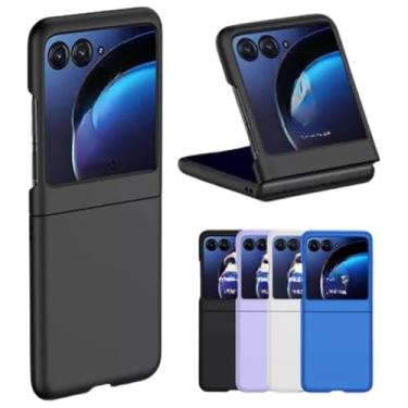 Imagem de Capa Protetora Slim para Motorola Razr 40 Ultra, Design Dobrável, Múltiplas Cores (branco)