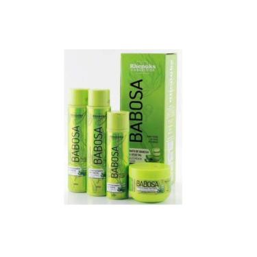 Imagem de Kit com4 itens Capilar Babosa Rhenuks