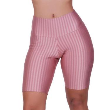 Imagem de Bermuda Cintura Alta Academia Fitness 3D Sofia-Feminino