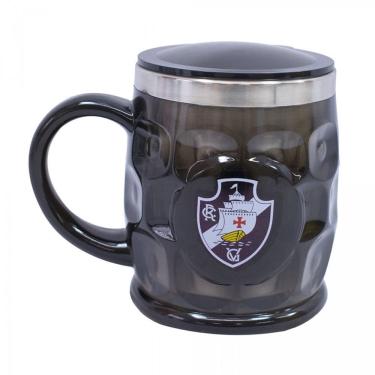 Imagem de Caneca Vasco Cristal Térmica 500 ML
