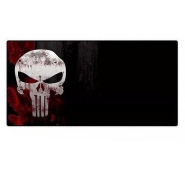 Imagem de Mouse Pad Gamer Exbom Borda Costurada, Justiceiro, Grande 70x35 Speed