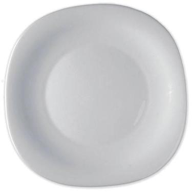 Imagem de Prato Sobremesa de Vidro Parma Bormioli Branco 20cm