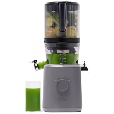 Imagem de Extrator de Sucos Nama J2 Cold Press Automático com Alimentação Automática para Operação sem as Mãos e Boca Larga para Carregar Receitas