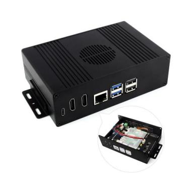 Imagem de Capa M.2 NVME PCIE para Raspberry Pi 5 com 2 portas HDMI - waveshare