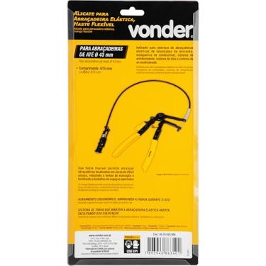 Imagem de Vonder, Alicate Para Abraçadeira Elástica, Haste Flexível.