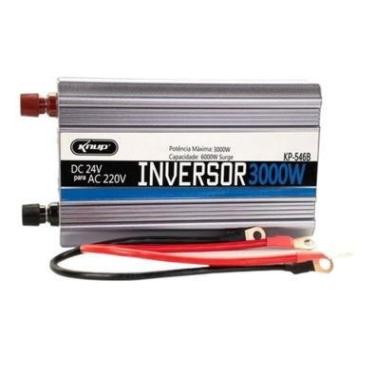 Imagem de Inversor De Tensão Conversor, Transformador Veicular, 3000w, 24v, 220v - Knup Kp546b