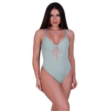 Imagem de Body com Detahe de Renda Bore Adulto Feminino Juliete - NAKA MODAS, Ve