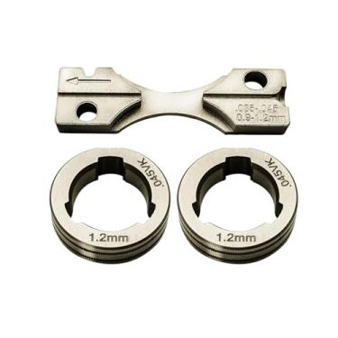 Imagem de Kit de substituição de rolo de transmissão KP1696-035C com núcleo de fluxo de 0,114 cm, compatível com Lincoln Power MIG 216,255XT, 350MP, LN-15, alimentação 25M, LF-72, LN-25 PRO, LN-25 PRO Dual