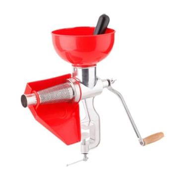 Imagem de Ioensy Espremedor manual de sucos de liga de alumínio, suporte de mesa ergonômico, espremedor de limão, extrator para uvas, tomates, limões e limas