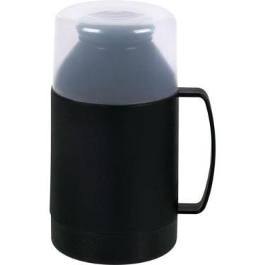 Imagem de Garrafa Termica Rosca Indie 500 Ml Preta Mor