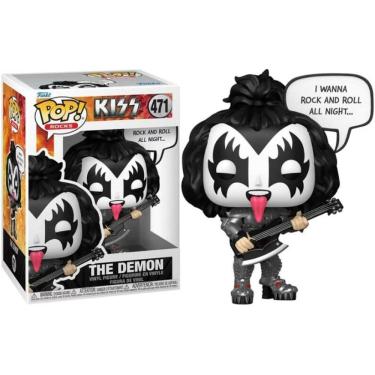 Imagem de Funko Pop Rocks Kiss Sayings The Demon 471