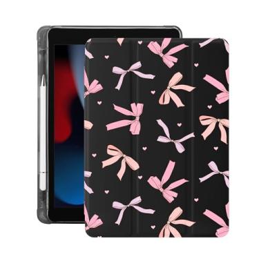 Imagem de Idocolors Capa para iPad de 11 polegadas (chip A16) 2025 geração 11ª/iPad 11 polegadas 2022 10ª geração, suporte de lápis embutido com capa traseira de TPU macio à prova de choque despertar/hibernar