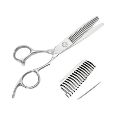Imagem de Tesoura Profissional De Cabelo De 6 Polegadas, Afiada E Durável, Ferra