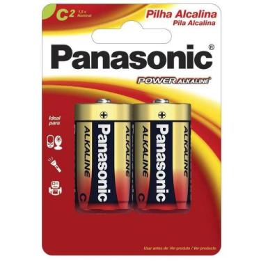 Imagem de Pilha Alcalina Media C Com 2 Lr14xab-2b - PANASONIC