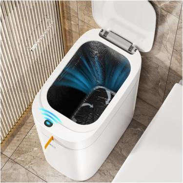 Imagem de Lata de lixo funest N30 recarregável de 13,25 L com sensor de moviment