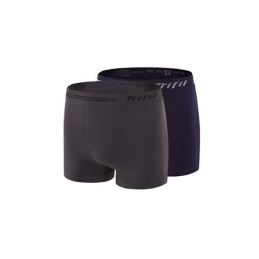 Imagem de Kit/2 Cueca Boxer Trifil CE0277 Masculina Microfibra T. P/1XG, M, 0010