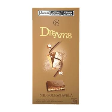 Imagem de Tablete Dreams Mil Folhas Avelã 130G Cacau Show
