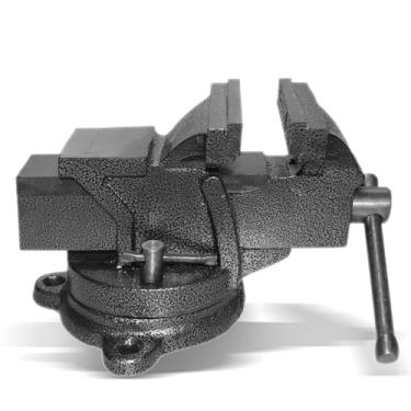 Imagem de Torno/Morsa De Bancada 4' Giratória Com Bigorna