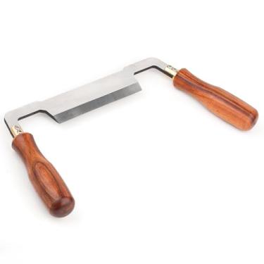 Imagem de Garosa Desenhe a Ferramenta de Barbear, Lâmina de Aço de Alta Velocidade Com Maçaneta de Pau -rosa para a Madeira, 110 Mm de Comprimento de Corte Anti -deslizamento