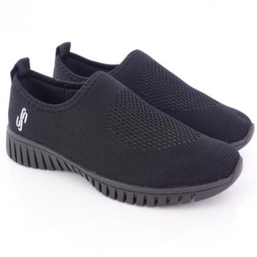 Imagem de Tênis Usaflex AE2208, Preto, 38