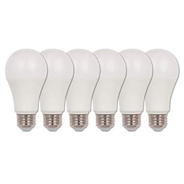 Imagem de Westinghouse Lighting 5094020 100W Equivalente Omni A19 Lâmpada LED regulável com base média (pacote com 6), pacote com seis, branco macio, 6 unidades