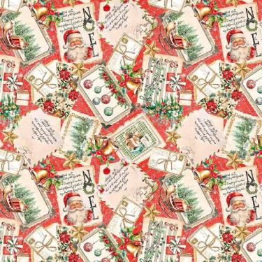 Imagem de Tecido Tricoline Patchwork 100% Algodão - 1 Metro - Estampas