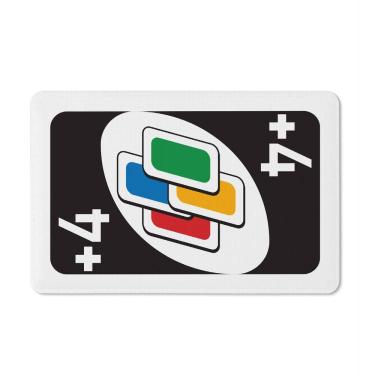 Imagem de Tapete de Tecido Multiuso 60x40cm - Carta Compre 4