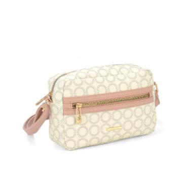 Imagem de Bolsa Feminina Gash Off White Transversal Pequena Up4You