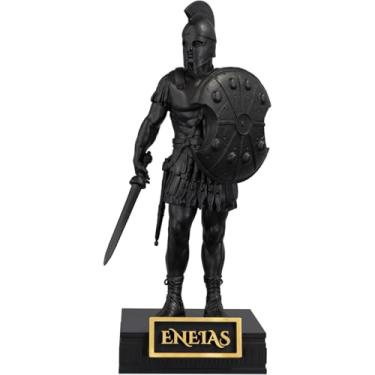 Imagem de Estátua Eneias - Herói Troiano (Cor Aurum Noctis)