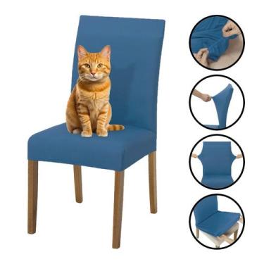 Imagem de Jogo de Capa de Cadeira Várias Cores e Peças - Lenharo Enxovais, TURQU