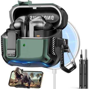 Imagem de Capa para Samsung Galaxy Buds 3 e Galaxy Buds 3 Pro com suporte