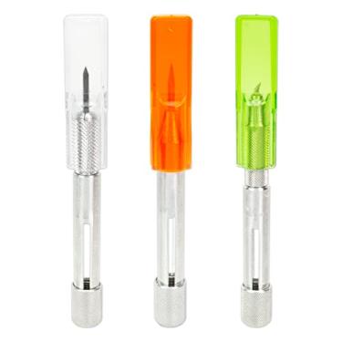 Imagem de Alumicolor Conjunto de bússola de alumínio com ponto, chumbo, suporte e faca rotativa para réguas de borda reta de 15 a 60 cm, prata