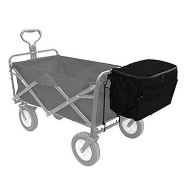 Imagem de Bolsa de gelo para acessórios de carrinho portátil, bolsa térmica com zíper para armazenamento de alimentos, para carrinho de jardim dobrável/vagão