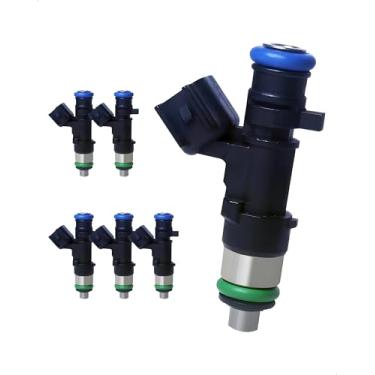 Imagem de Amblee Injetor de combustível de 6 unidades compatível com Chrysler 300/Cirrus/Pacifica/Sebring, Dodge Avenger/Charger/Journey/Magnum/Nitro/Stratus - V6 2.7L/3.5L/4.0L - para 62391 FJ612 0280158028