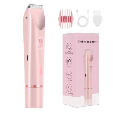 Imagem de Aparador de biquíni Dermave Bikini Shaver para mulheres rosa - PYATE
