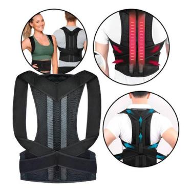 Imagem de Cinta postural para coluna e lombar xl - Versatik