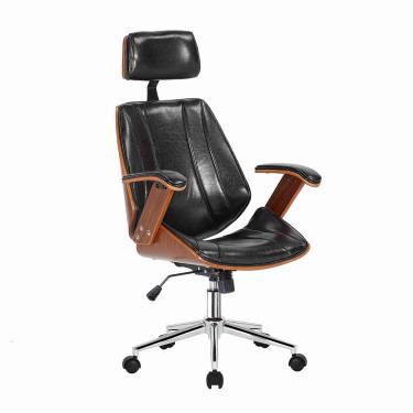 Imagem de Cadeira de Escritório Juliette Presidente Giratória Preta - Gran Belo