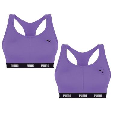 Imagem de Kit 2 Tops Puma Nadador Com Bojo Feminino